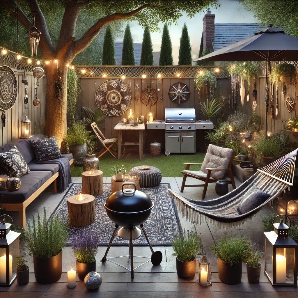 چگونه یک فضای باغی شیک و راحت طراحی کنیم؟