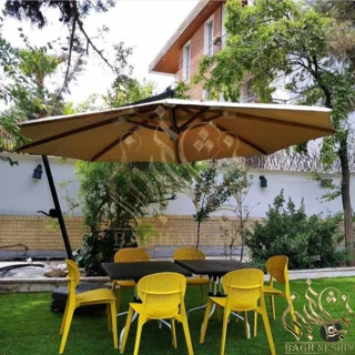 چتر پایه کنار ۳ متر – راه‌حل ایده‌آل برای فضای باز